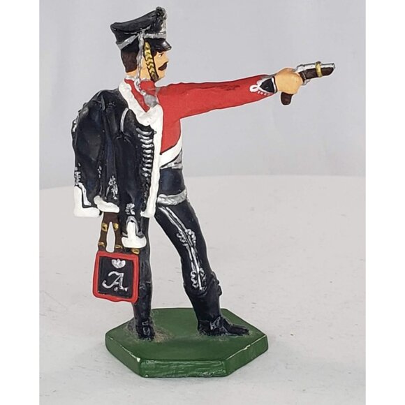 Niena St. Petersburg Makisimova Toy Soldier Collectable Figure Red Holding Gun - Picture 3 of 5